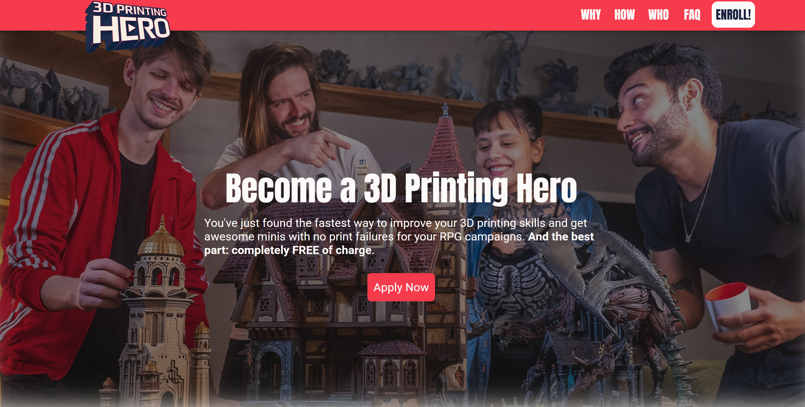 My Projects: 3D Printing Hero