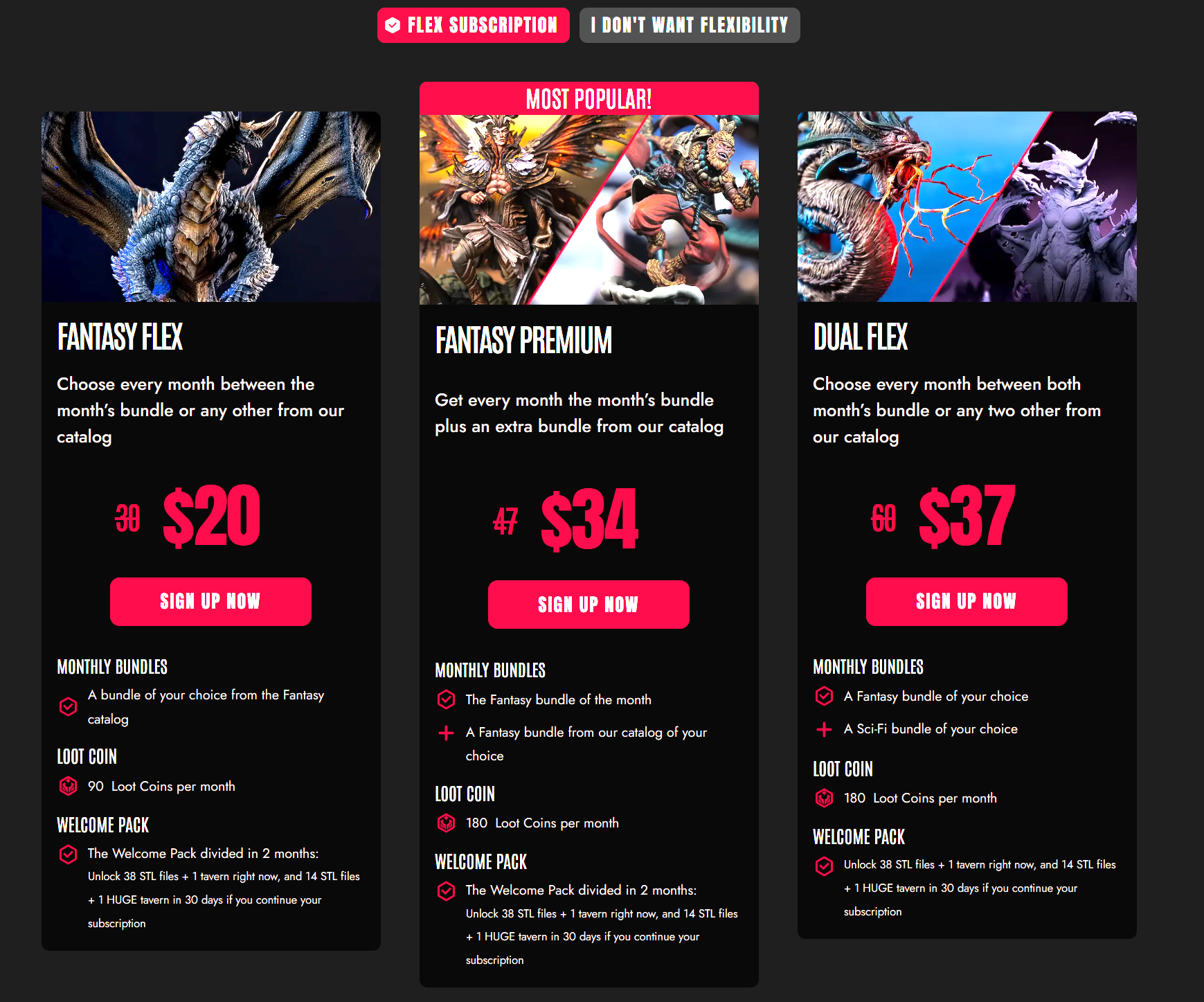 My Projects: Subscription Redesign