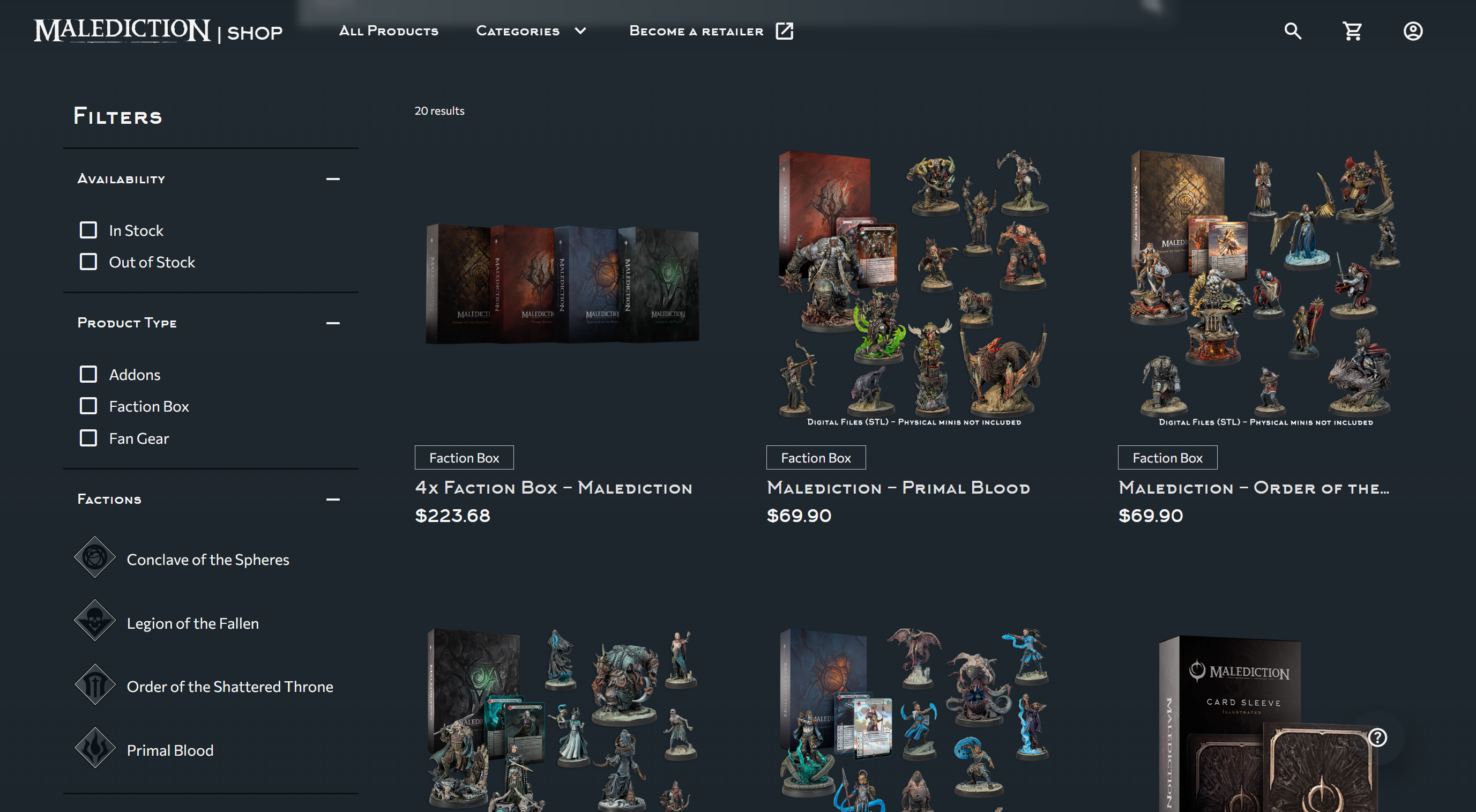 My Projects: Shopify Malediction